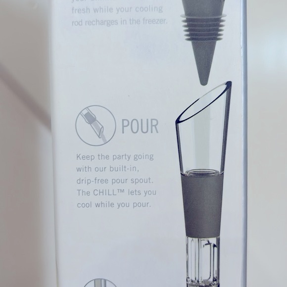 🥂 NWT Host CHILL Wine Chilling Pouring Spout & Stick - Picture 12 of 17